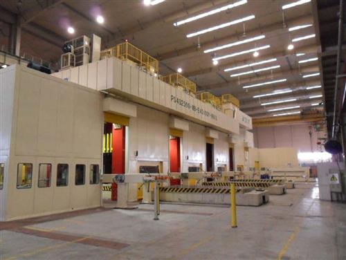 江淮全封閉PS4S2500-MB伺服沖壓自動化生產(chǎn)線