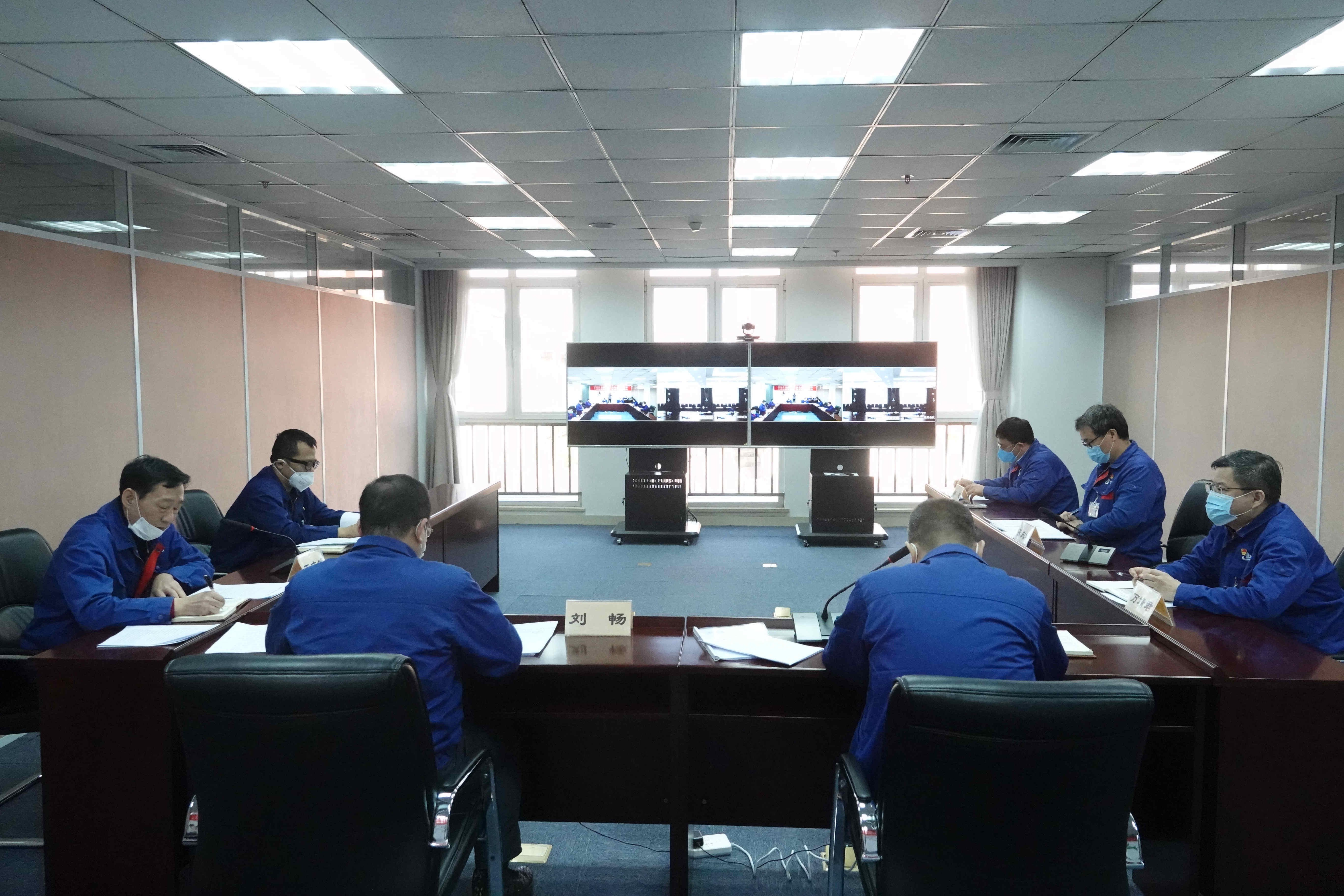 張振戎參加天津重工專題民主生活會(huì)