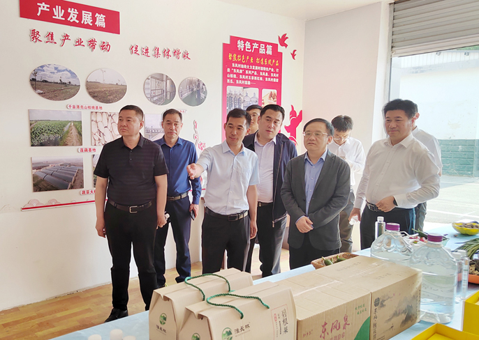 段向東一行赴安徽泗縣開展鄉(xiāng)村振興幫扶對接工作
