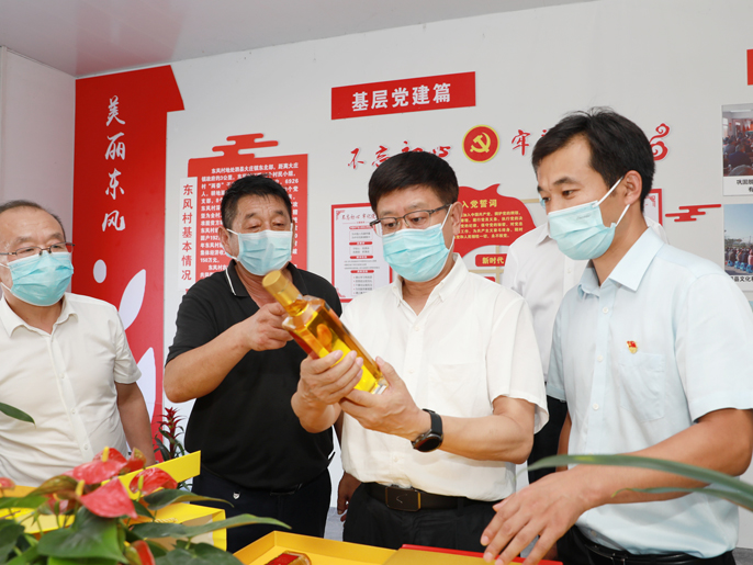 劉明忠一行赴安徽泗縣開展鄉(xiāng)村振興幫扶調(diào)研